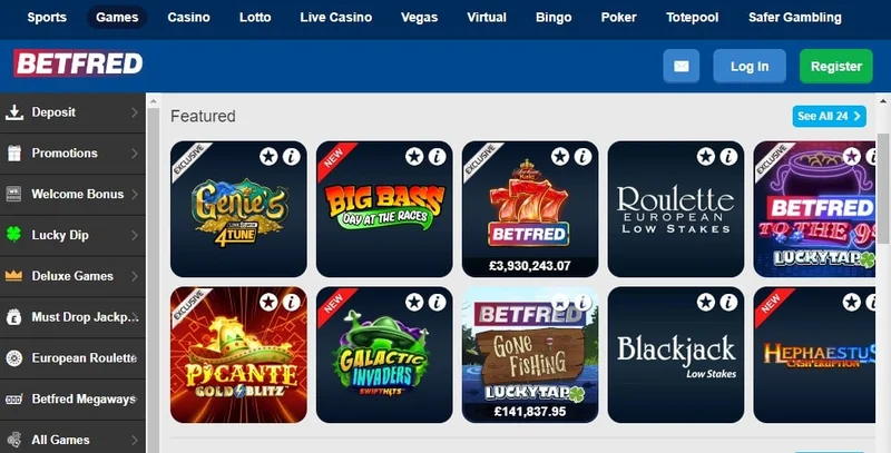 Bet Fred Casino customer support